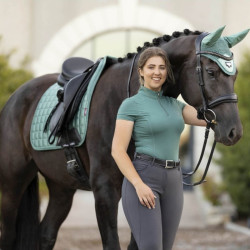 Tapis LeMieux Loire Memory Dressage Square Sage Bleu