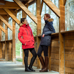 Parka longue Brooke Horze femme Bleu marine foncé Parka longue Brooke Horze femme Bleu marine foncé