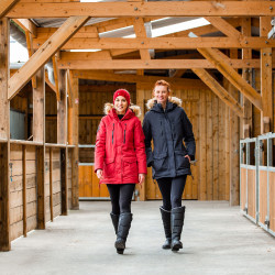 Parka longue Brooke Horze femme Bleu marine foncé Parka longue Brooke Horze femme Bleu marine foncé