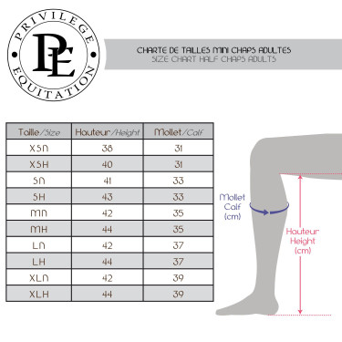 Mini chaps VENEZIA Privilege Equitation Mini chaps VENEZIA Privilege Equitation