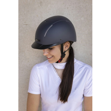 Casque Choplin Plume Bleu mat