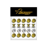 Pack 20 rivets et crochets... Pack 20 rivets et crochets...