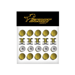 Pack 20 rivets et crochets Scoot Boots