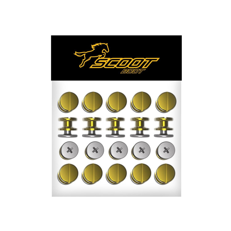 Pack 20 rivets et crochets Scoot Boots