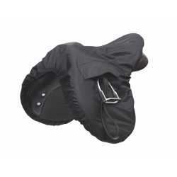 Protège selle imperméable Ride-On Black Shires - Matériel d'équitation Protège selle imperméable Ride-On Black Shires - Matériel d'équitation