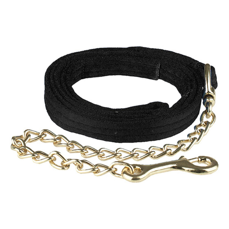 Longe en textile doublé avec chaîne simple Finn-Tack