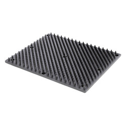 Plaque grattoir murale Kerbl Noir Plaque grattoir murale Kerbl Noir