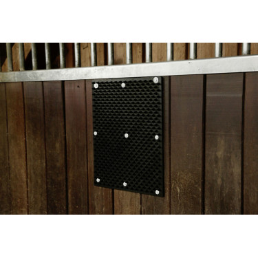 Plaque grattoir murale Kerbl Noir Plaque grattoir murale Kerbl Noir