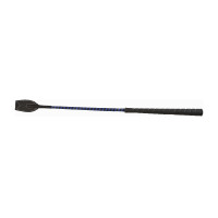Cravache sucre d'orge T de T Noir / bleu