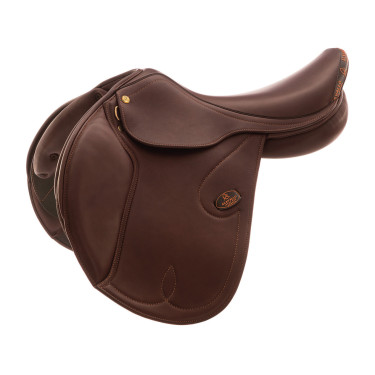 Selle d'obstacle en cuir Acavallo Botticelli
