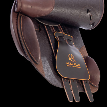 Selle d'obstacle en cuir Acavallo Botticelli Selle d'obstacle en cuir Acavallo Botticelli