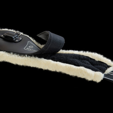 Sangle bavette Acavallo Gel & Pvc Doublure amovible en laine Sangle bavette Acavallo Gel & Pvc Doublure amovible en laine
