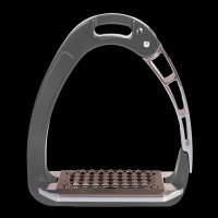 Étriers en aluminium Acavallo Arena Aluplus Bronze Marron Étriers en aluminium Acavallo Arena Aluplus Bronze Marron