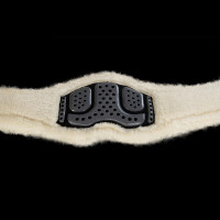 Sangle Anatomique Acavallo Gel & Pvc Doublure En Laine Amovible Noir Sangle Anatomique Acavallo Gel & Pvc Doublure En Laine Amovible Noir