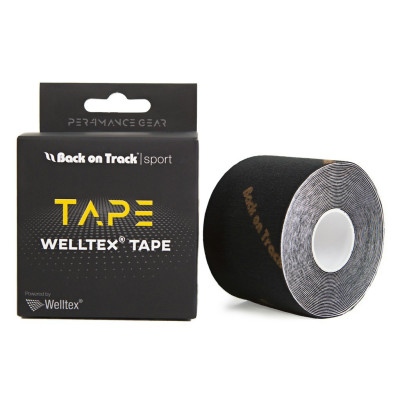 Bande adhésive Back on Track® Welltex® Noir