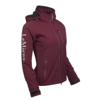 Veste softshell LeMieux Elite femme Bordeaux Veste softshell LeMieux Elite femme Bordeaux
