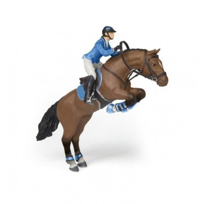 Figurine Cheval saut...