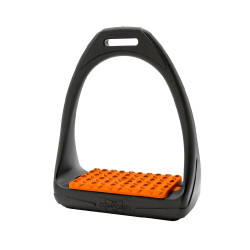 Étriers Compositi Soft Reflex Noir / orange Multi-couleurs