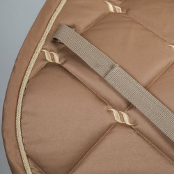 Tapis de Selle Dressage Night Collection Back On Track Nougat Marron Tapis de Selle Dressage Night Collection Back On Track Nougat Marron