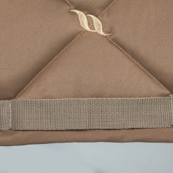 Tapis de Selle Dressage Night Collection Back On Track Nougat Marron Tapis de Selle Dressage Night Collection Back On Track Nougat Marron