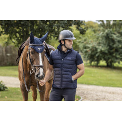 Doudoune sans manches LeMieux Elite homme Bleu marine