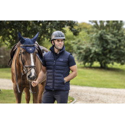 Doudoune sans manches LeMieux Elite homme Bleu marine