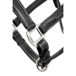 Licol en cuir cousu LeMieux Noir Licol en cuir cousu LeMieux Noir