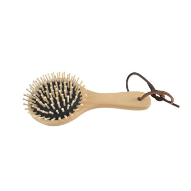 Brosse à crins en hêtre ronde Borstiq Brosse à crins en hêtre ronde Borstiq