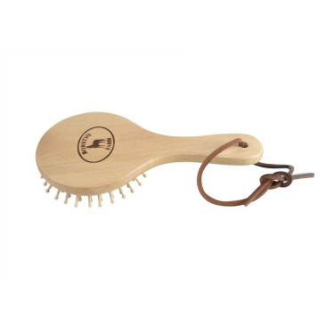 Brosse à crins en hêtre ronde Borstiq Brosse à crins en hêtre ronde Borstiq