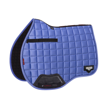 Tapis de selle mixte LeMieux Loire Classic GP Square Bluebell Bleu