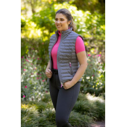 Doudoune sans manches légère LeMieux Nova Gris carbone