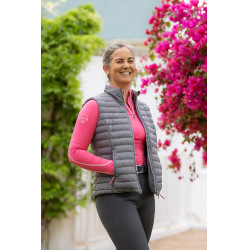 Doudoune sans manches légère LeMieux Nova Gris carbone