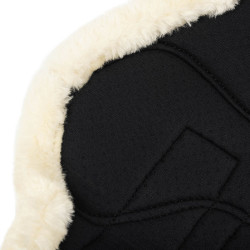 Guêtres fermées mouton LeMieux Edge Mesh Noir / naturel Guêtres fermées mouton LeMieux Edge Mesh Noir / naturel
