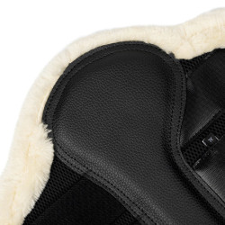 Guêtres fermées mouton LeMieux Edge Mesh Noir / naturel Guêtres fermées mouton LeMieux Edge Mesh Noir / naturel
