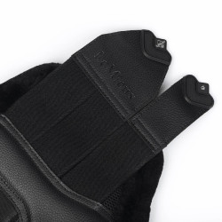 Guêtres fermées mouton LeMieux Edge Mesh Noir Guêtres fermées mouton LeMieux Edge Mesh Noir