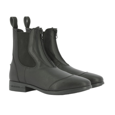 Boots Equithème Zurich à zip Noir