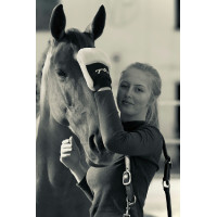 Gant de pansage Pénélope Noir Gant de pansage Pénélope Noir