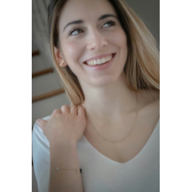 Bracelet Pénélope Eugénie doré Bracelet Pénélope Eugénie doré