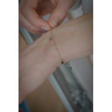 Bracelet Pénélope Eugénie doré Bracelet Pénélope Eugénie doré