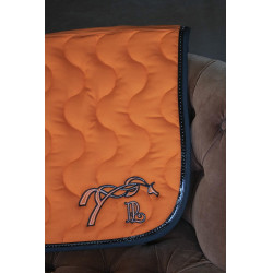 Tapis de selle Pénélope Classique Orange / noir Tapis de selle Pénélope Classique Orange / noir
