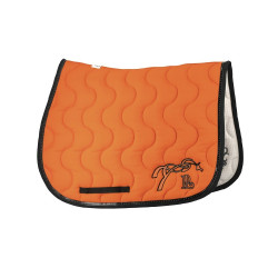 Tapis de selle Pénélope Classique Orange / noir Tapis de selle Pénélope Classique Orange / noir