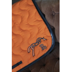 Tapis de selle Pénélope Classique Orange / noir Tapis de selle Pénélope Classique Orange / noir