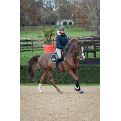 Tapis de selle Pénélope Classique Noir Tapis de selle Pénélope Classique Noir