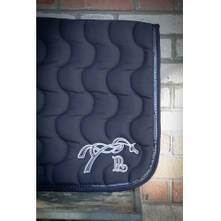 Tapis de selle Pénélope Classique Marine / marine Bleu Tapis de selle Pénélope Classique Marine / marine Bleu