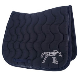 Tapis de selle Pénélope Classique Marine / marine Bleu Tapis de selle Pénélope Classique Marine / marine Bleu