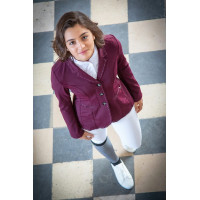 Veste de concours Pénélope Paris Air Soft Prune Violet