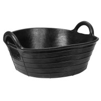 Mangeoire en caoutchouc Kerbl noire Mangeoire en caoutchouc Kerbl noire