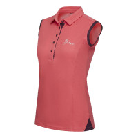 Polo sans manches My LeMieux Khaki / sorbet Polo sans manches My LeMieux Khaki / sorbet