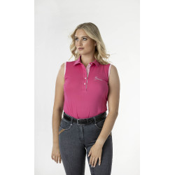 Polo sans manches My LeMieux Watermelon Rose