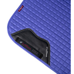 Tapis LeMieux Suede Dressage Square Bluebell Bleu Tapis LeMieux Suede Dressage Square Bluebell Bleu